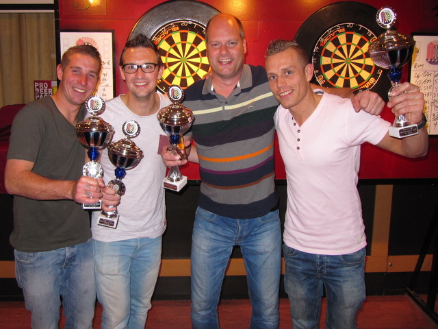 De finalisten van de winnaarsronde