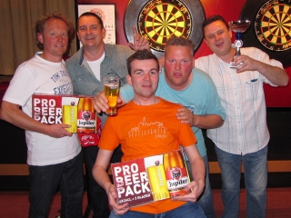 De finalisten van de verliezersronde