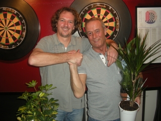 Edwin Kerkvliet en Wim Grapendaal, de finalisten