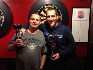 Winnaars Erik Jan Geelkerken en Rob Broekhof