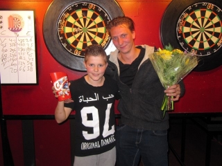 Moreno wint B-verliezersronde en Sander wint A-verliezersronde.